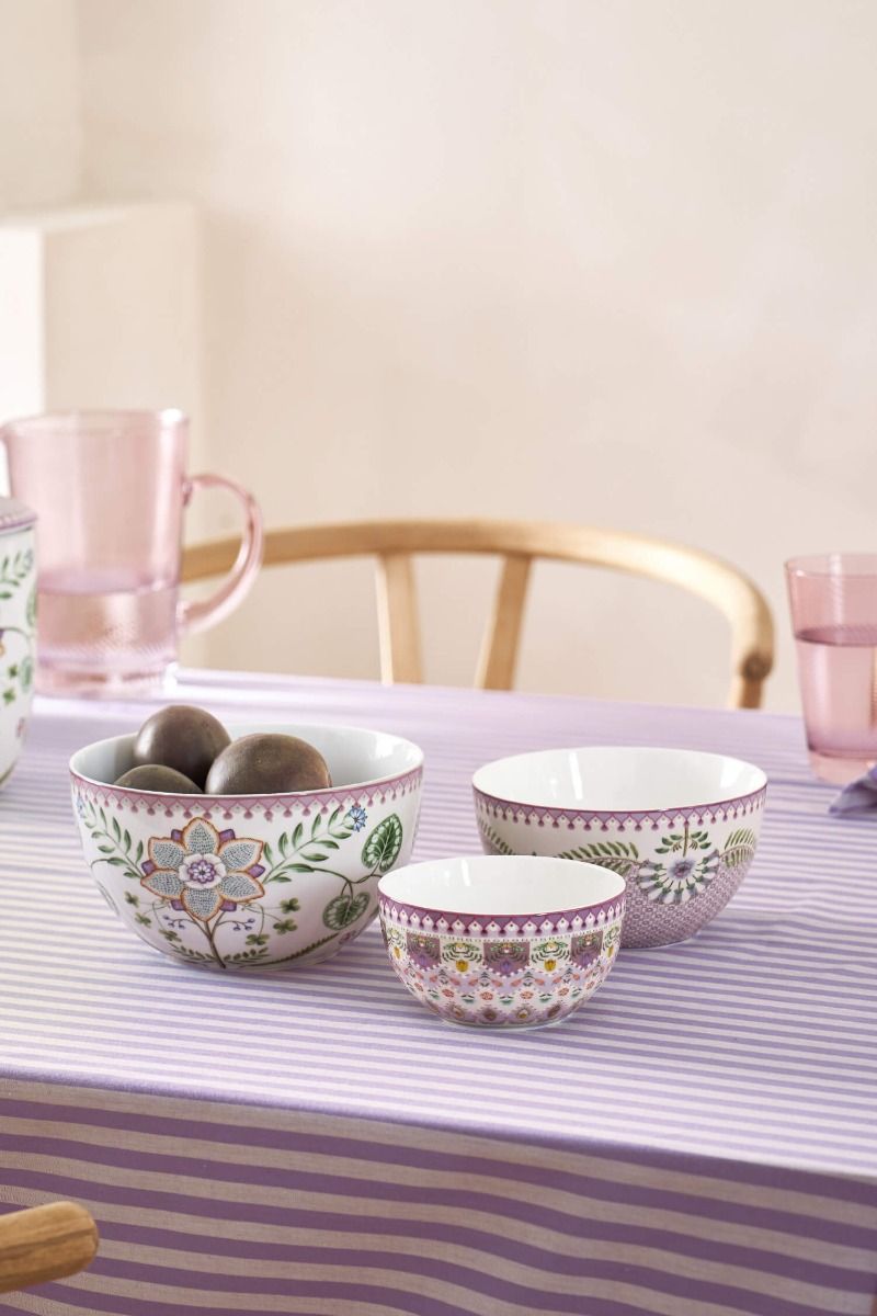 Pip Studio Kom Lily & Lotus Off White 18cm