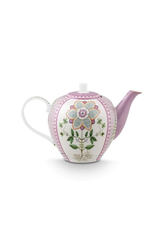 Pip Studio Theepot Lily & Lotus Lilac 1,6 liter