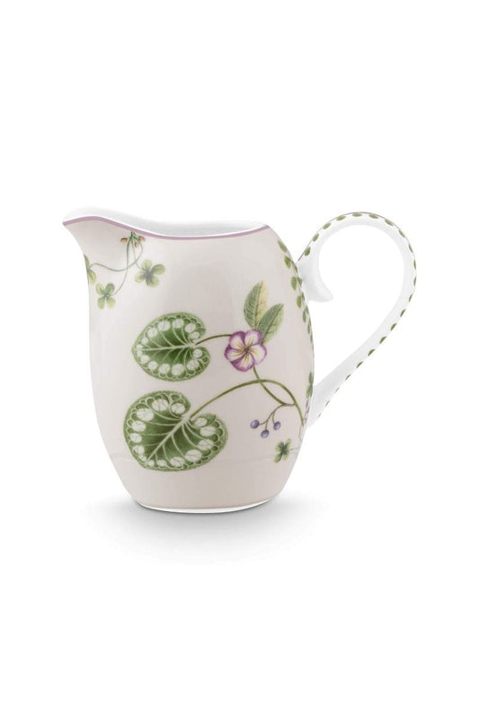 Pip Studio Melkkannetje Lily & Lotus Off White 250ml