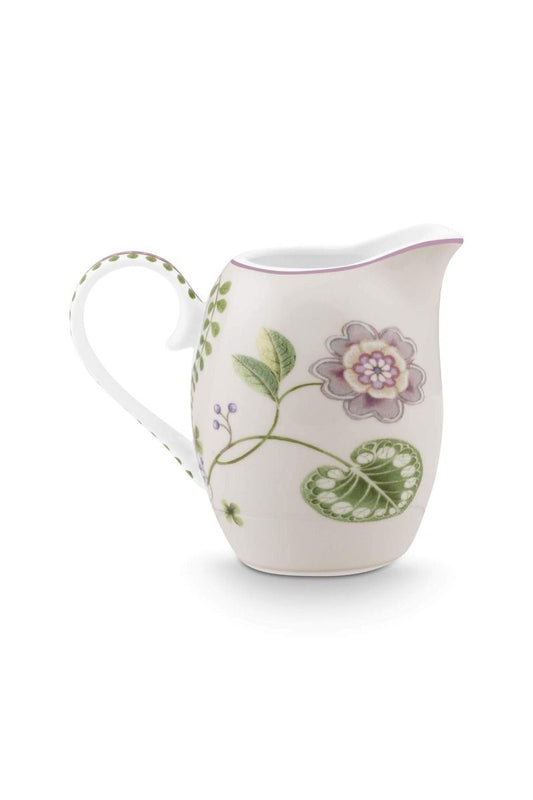 Pip Studio Melkkannetje Lily & Lotus Off White 250ml