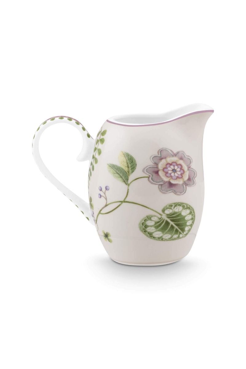 Pip Studio Melkkannetje Lily & Lotus Off White 250ml