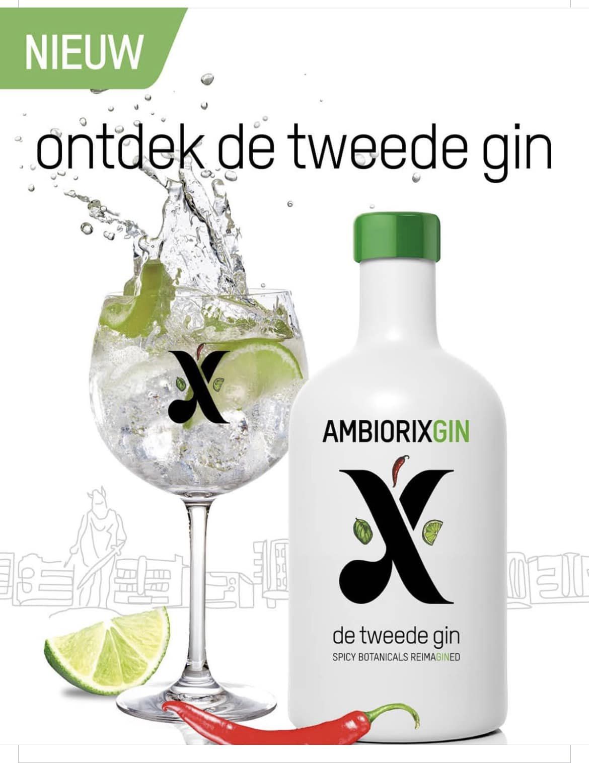 Ambiorix Spirits De Tweede Gin 70cl