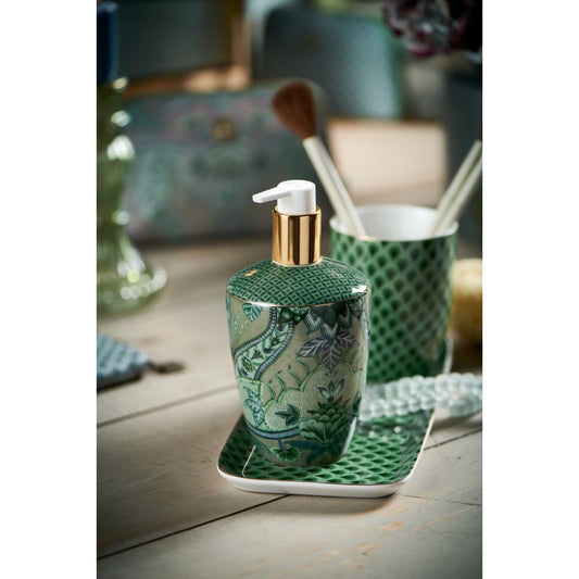 Pip Studio Set 3 Badkameraccessoire Kyoto festival groen decor