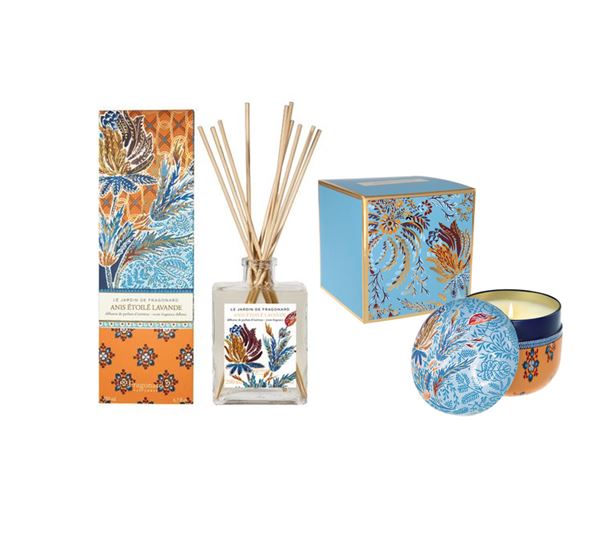 Geurbundel Anis Étoile Lavande Geurkaars en geurstokjes