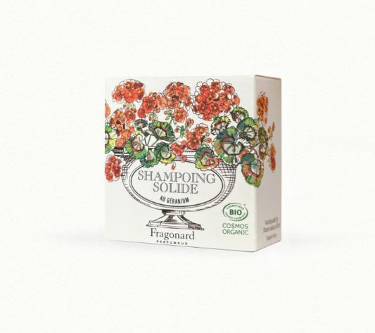 Fragonard Zeep Shampoobar Geranium 75gr Bio gecertificeerd