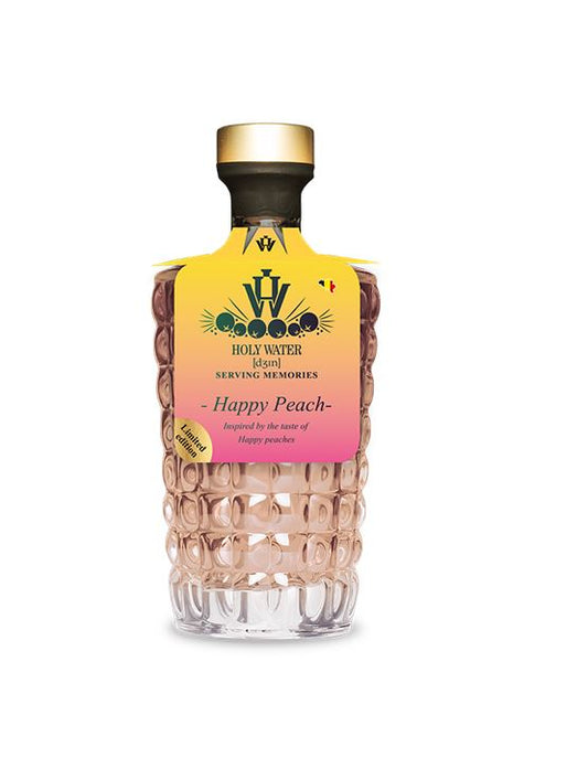 Holy Water Happy Peach Gin 50 cl Temperantia Geschenkbox - Limited Edition