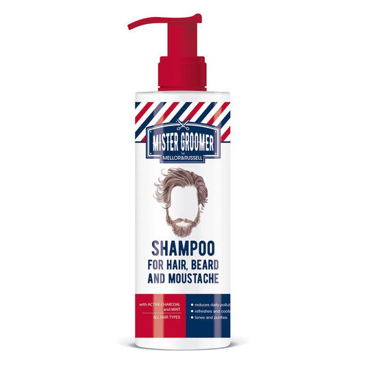 Mellor & Russel Mister Groomer Shampoo voor Haar, Baard en Snor 200ml