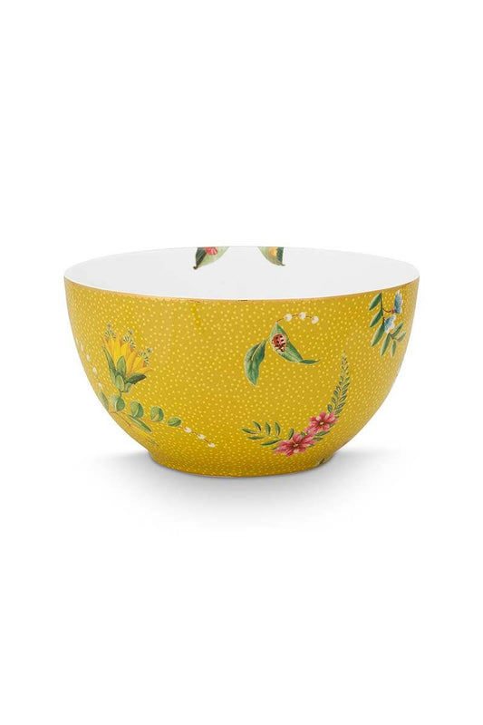 Pip Studio Bowl La Majorelle yellow 15cm