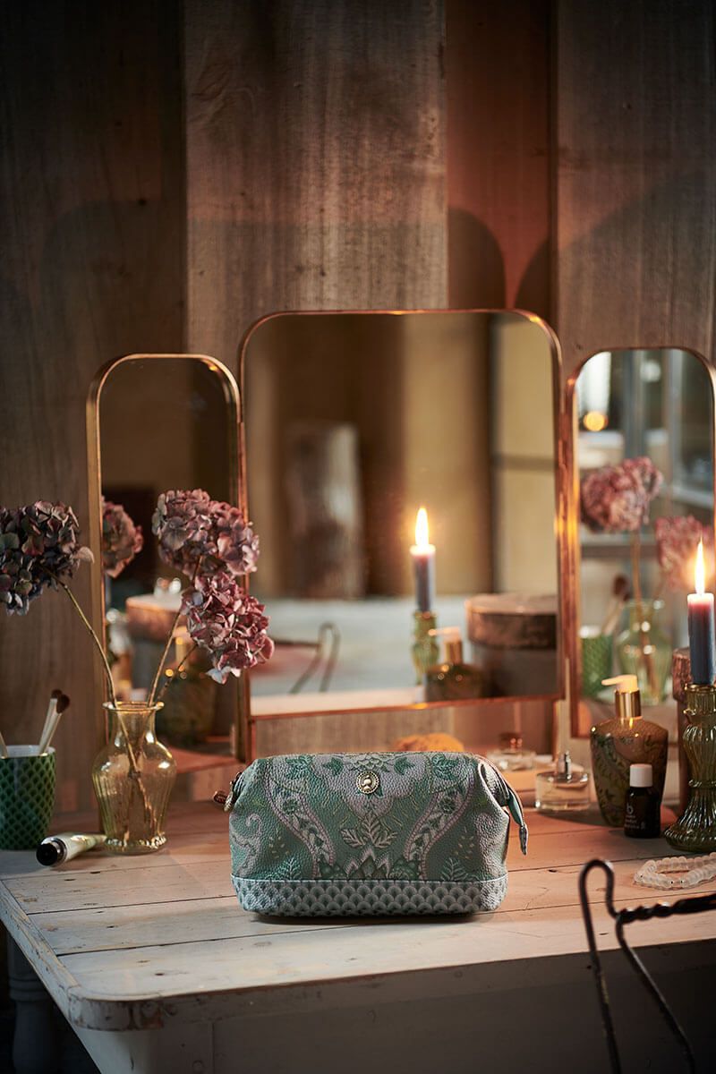 Pip Studio Toilettas Buidel Medium Kyoto Festival Groen 22.5x9.5x15cm