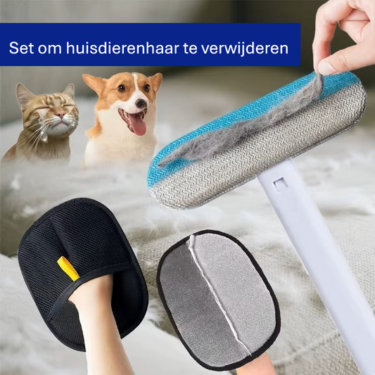 iziPet │ Huisdierharen verwijderen set