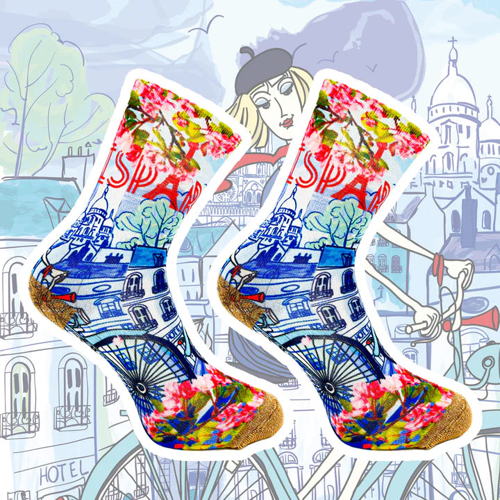 Sock My Feet Damessok Sock My Parisienne