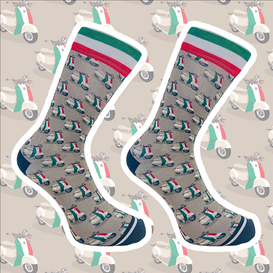 Sock My Feet Herensok Sock My Vespa