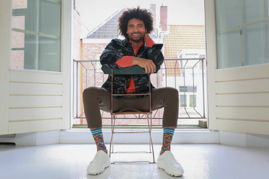 Sock My Feet Herensok Sock My Colorful City model