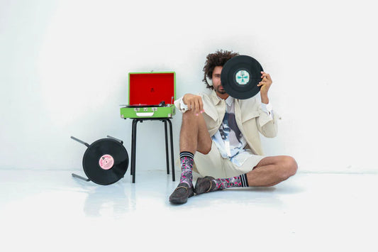 Sock My Feet Herensok Sock My Vintage Records model platen