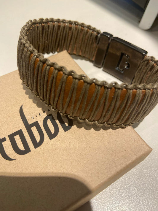 Taboo Men's Bracelet Mark Big Olive Green