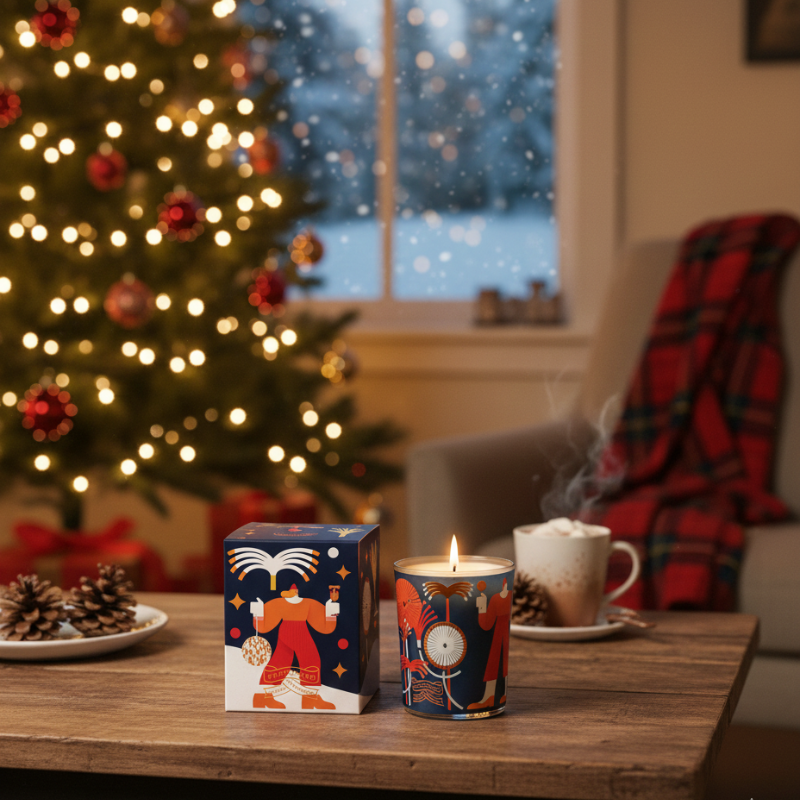 Fragonard Geurkaars Le Feu sous la Glace Eija Vehviläinen 200Gr