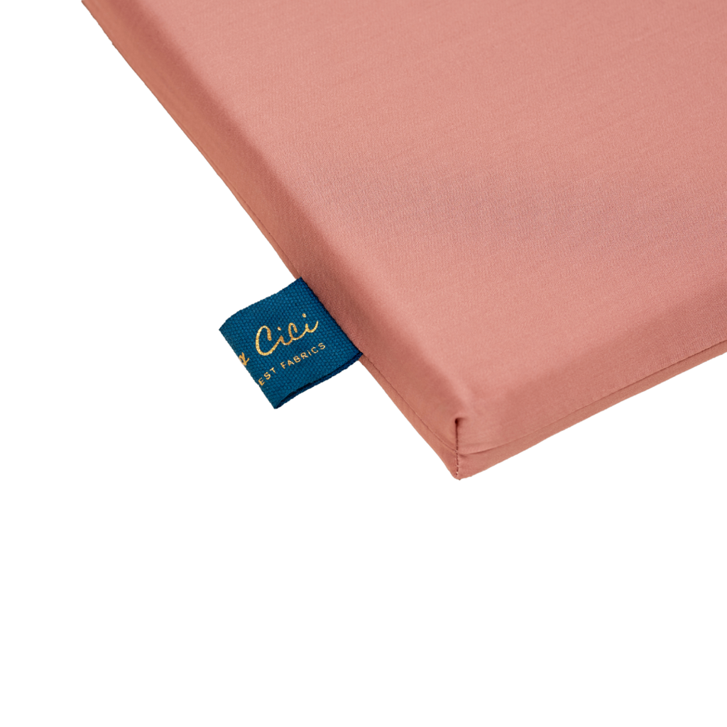 Tencel duvet cover single (140 x 200) terra rose