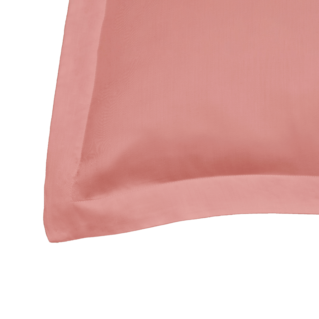 Tencel pillowcase without volant (50x70) terra rose