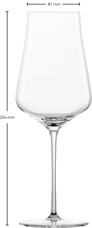 Zwiesel Glas Duo Witte wijnglas met MP 0 - 0.381Ltr - Geschenkverpakking 2 glazen