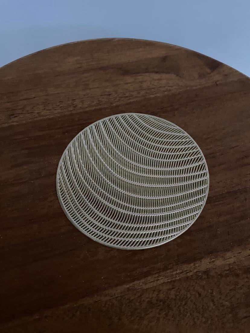 Julien Deluxe Onderzetters goudkleurig (set van 6 stuks)