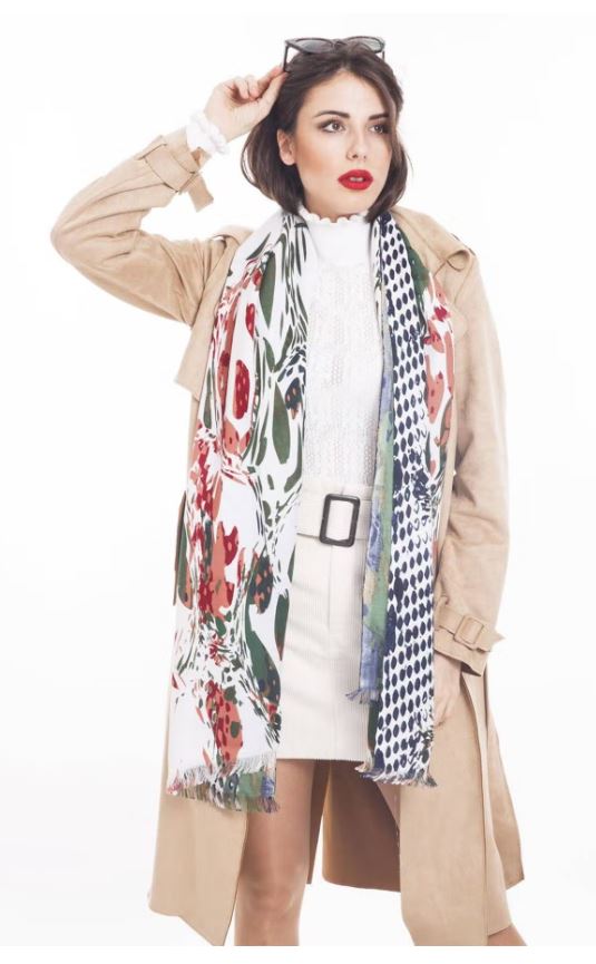 Alber Zoran Scarf Wood Green