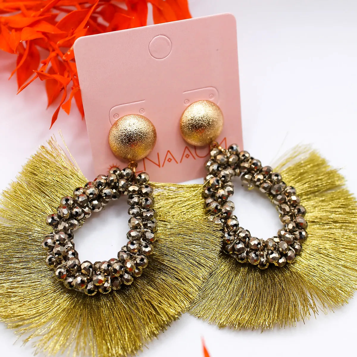 Enaaum Oorbellen Lou Doré goudkleurig