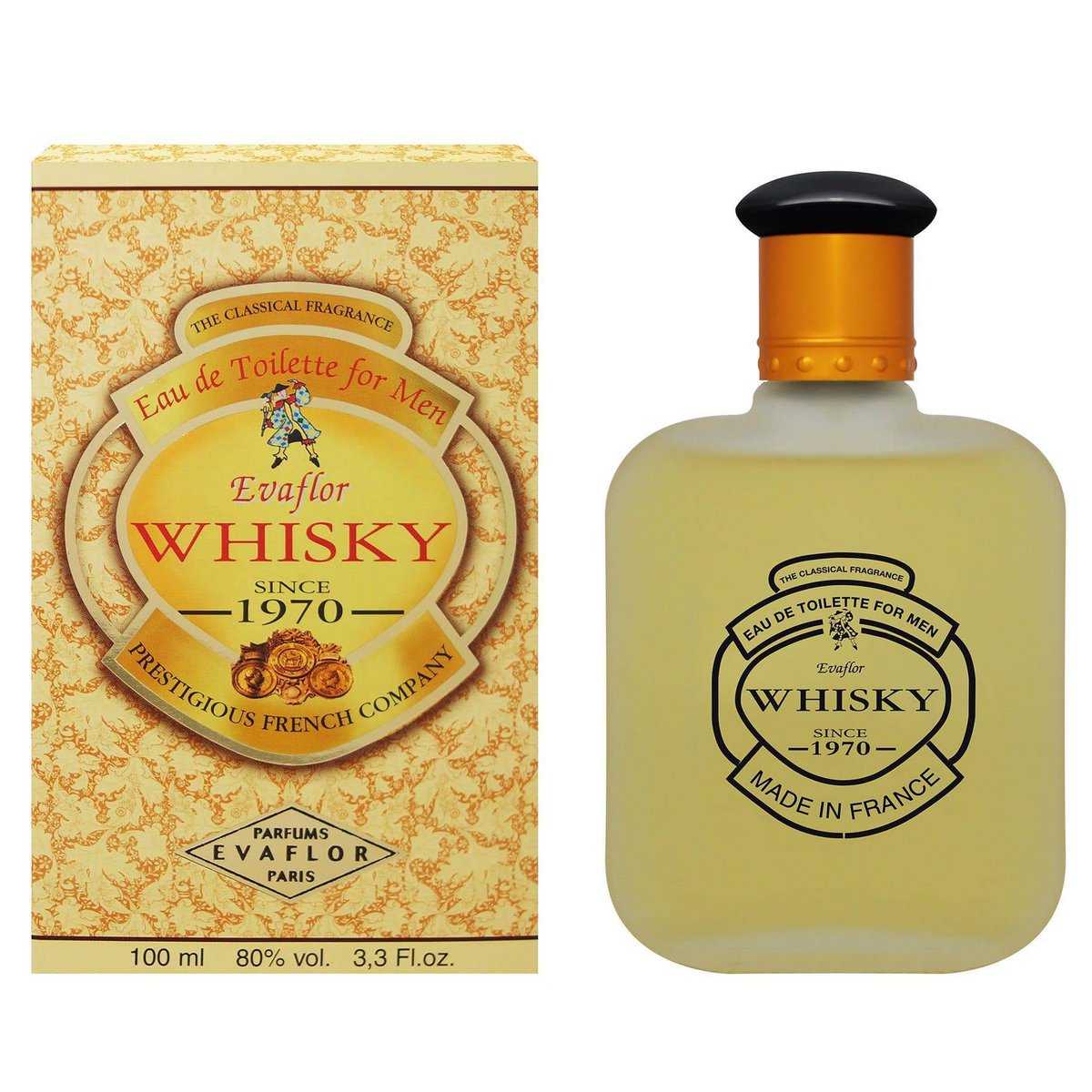 EvaflorParis Eau de Toilette Whisky 1970 verpakking