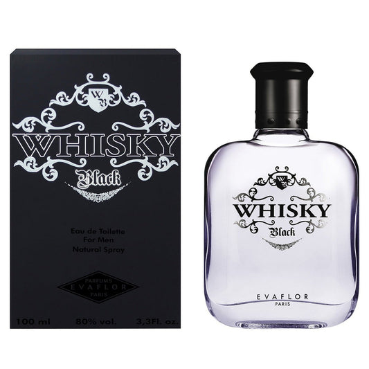 EvaflorParis Eau de Toilette Whisky Black verpakking