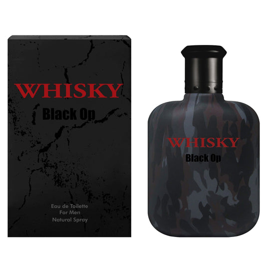 EvaflorParis Eau de Toilette Whisky Black Op verpakking