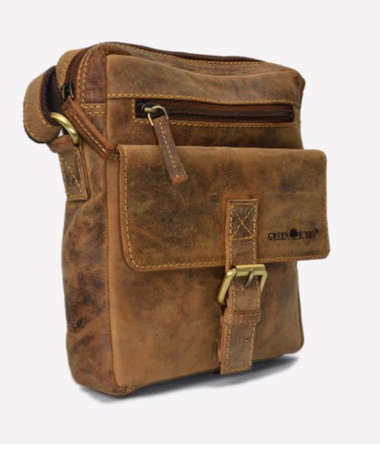 GreenburryVintageSchoudertas zijkant