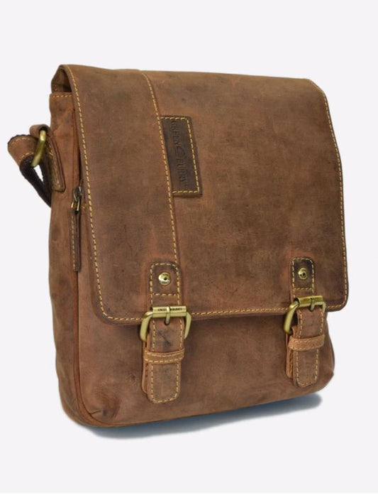 Greenburry Vintage Schoudertas A5 zijkant