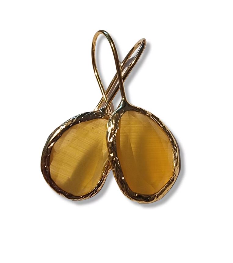 Happy Lona Oorbellen geel