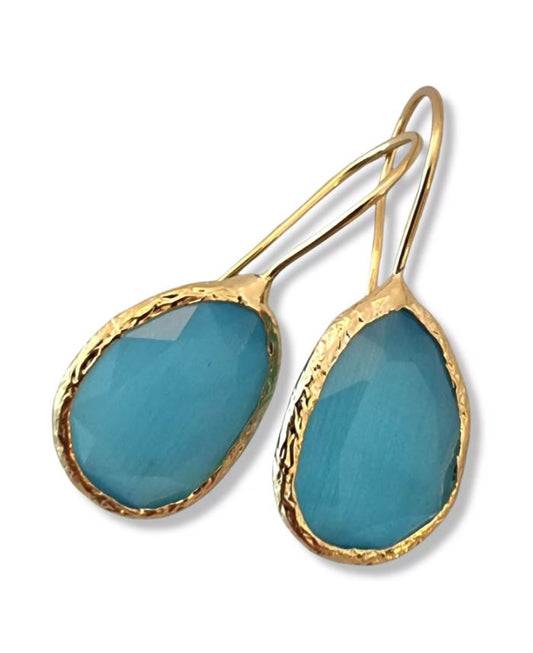 Happy Lona Oorbellen turquoise