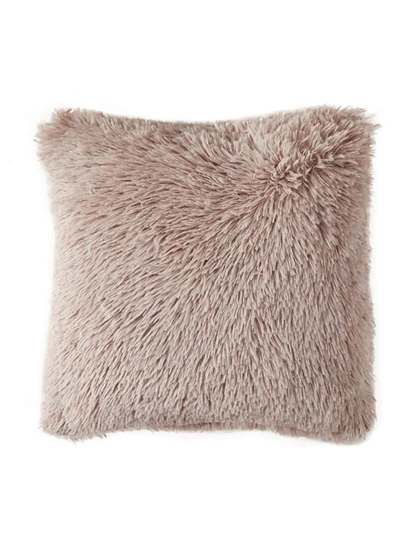 Kussenovertrek beige lichtbruin 40x40cm