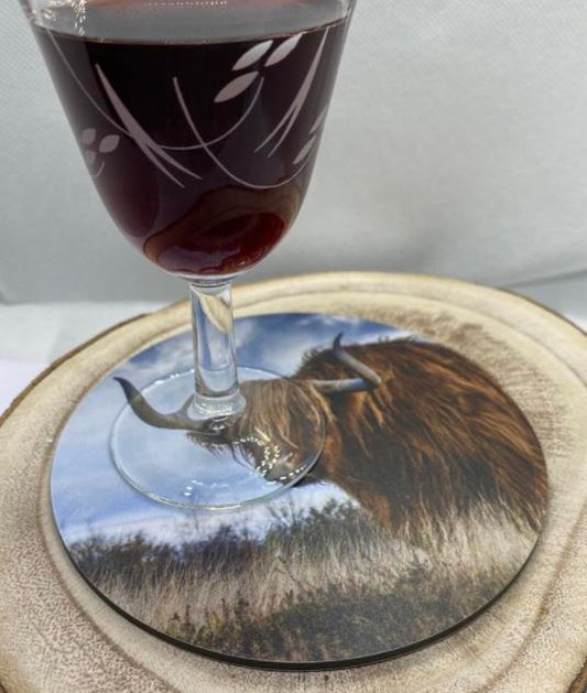 Label2X Muurcirkel Buffel Ø12cm