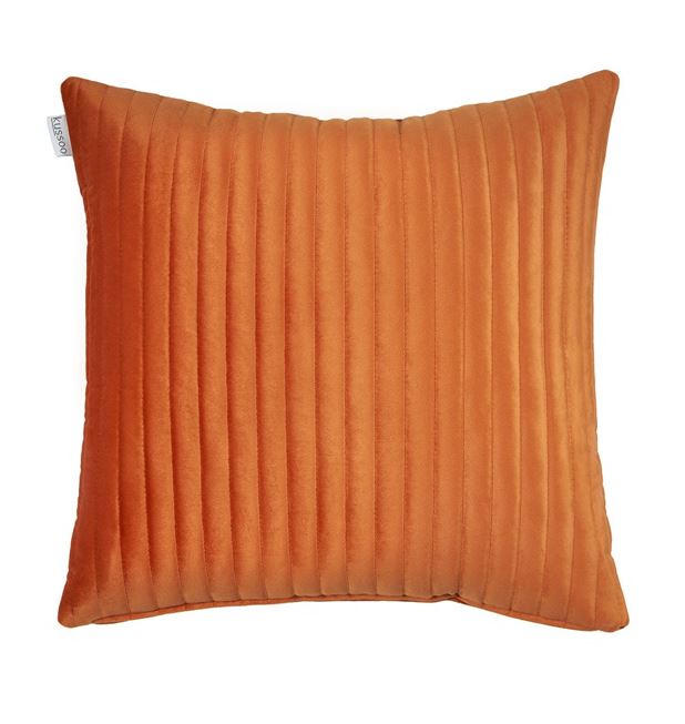 Kussoo Kussen Fluweel Oranje 50x50cm