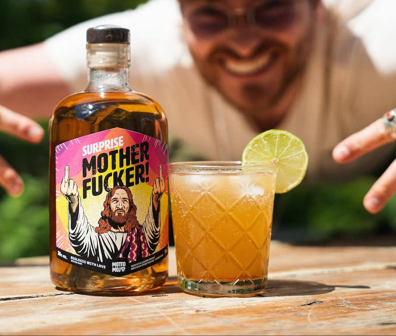 Mottomojo gekruide Rum Surprise Motherfucker 70cl (+18jr)