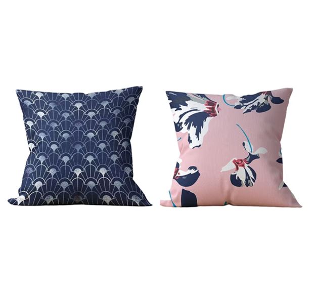 Piece of Trend Set van 2 Kussens Rosegold 43x43cm S5