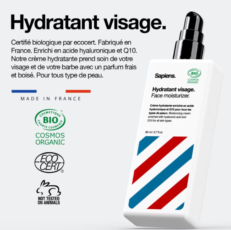 Sapiens Hydraterende gezichtscrème info