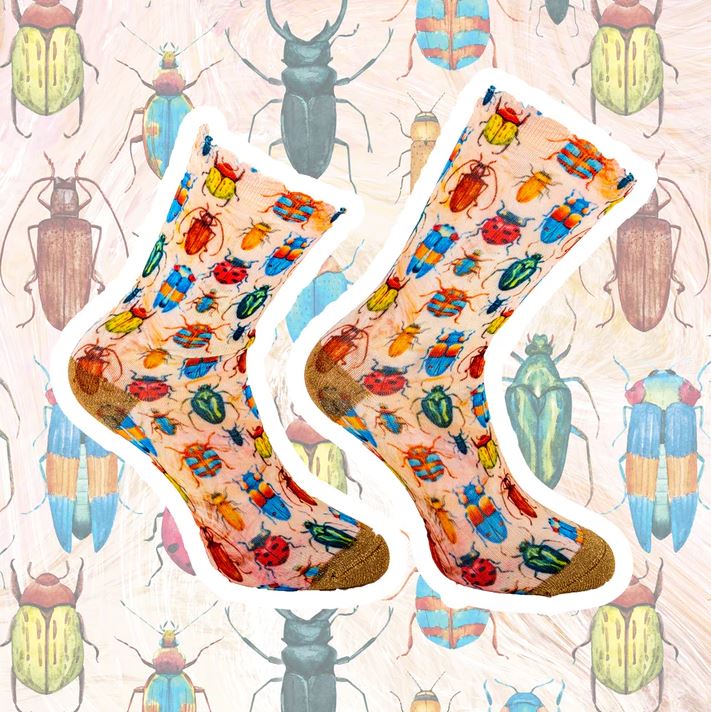 Sock My Feet Damessok Sock My Beetle