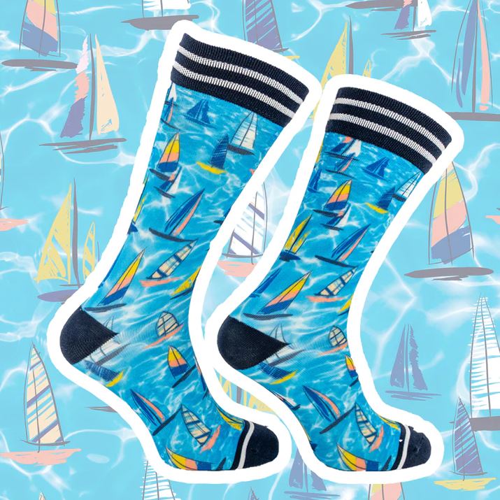 Sock My Feet Herensok Sock My Boat