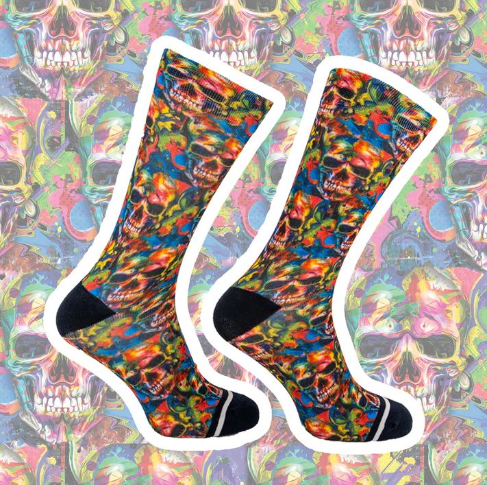 Sock My Feet Herensok Sock My Skull