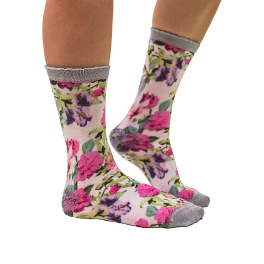 Sock My Feet Damessok Sock My Flowers