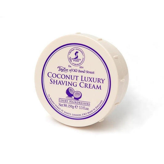 Taylor of Old Bond Street scheercrème 150g kokosnoot coconut Luxury