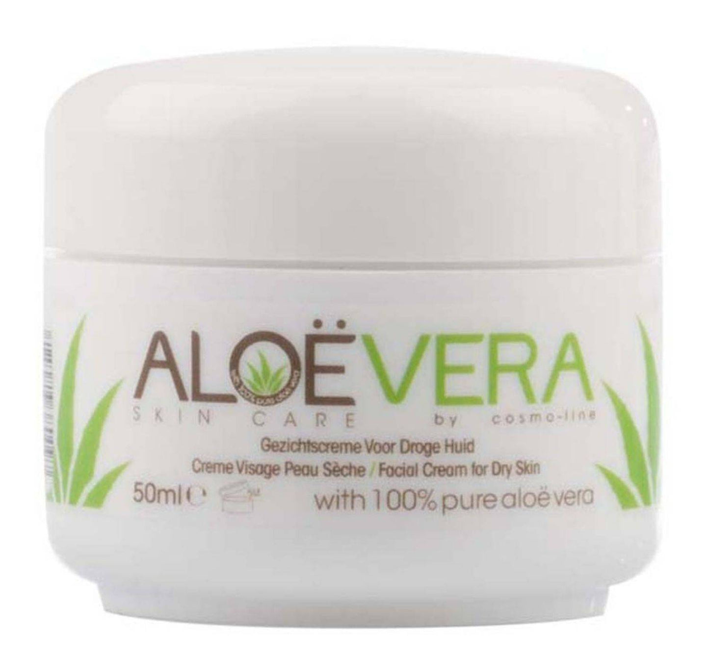 Aloë Vera Skin Care Dag- nachtcrème droge tot normale huid 50ml