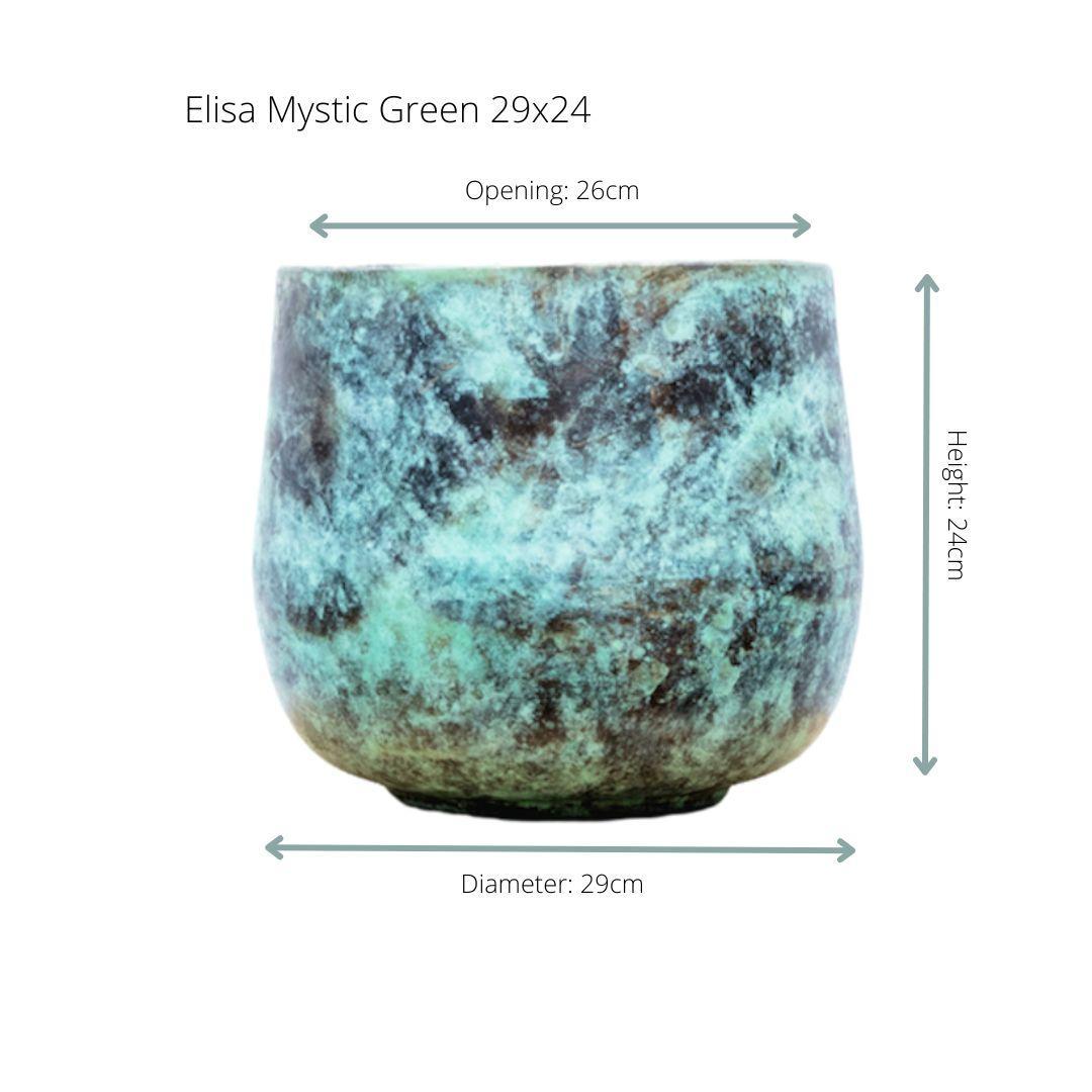 Elisa Mystic Green - D29 x H24