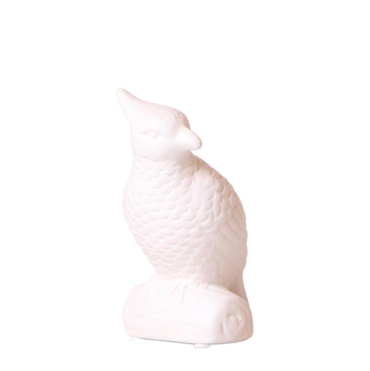 Kolibri Home | Ornament - Decoratie beeld Cockatoo - wit
