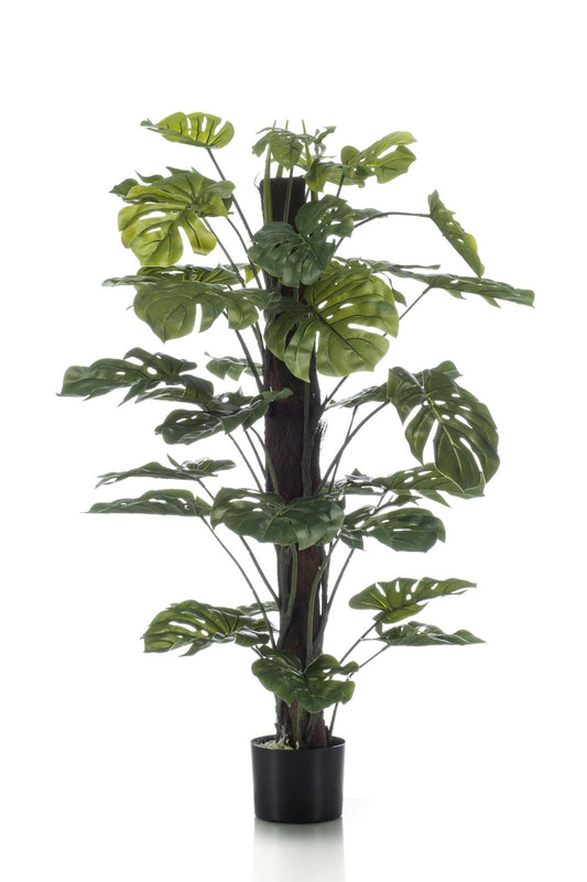 Kunstplant - Monstera Deliciosa - Gatenplant - 120 cm