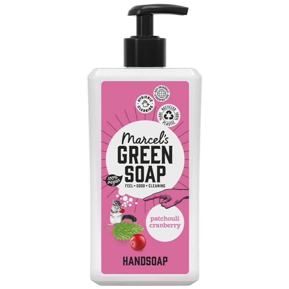 Marcel's Green Soap Handzeep Patchouli & Cranberry