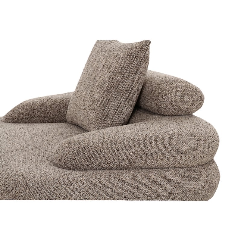 Cairo Loungestoel Sand Boucle